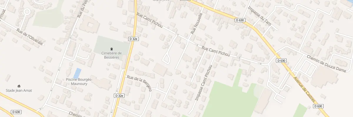 Plan du 162 Rue Cami Pichou à Bessières