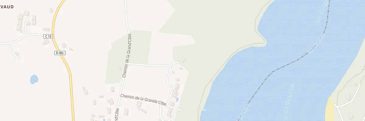 Plan du 22 Che de la Grand Cote à Éguzon-Chantôme