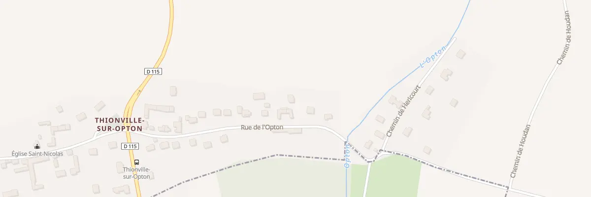Plan du 17 Rue de l’Opton à Maulette