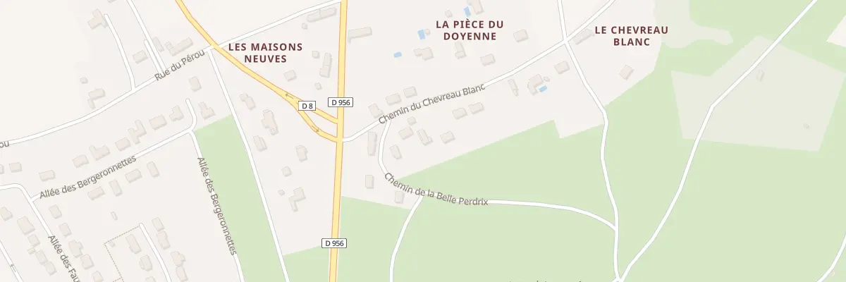 Plan du 2 Che du Chevreau Blanc à Levroux