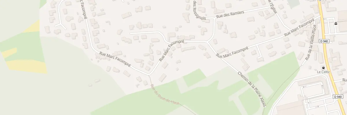 Plan du 457 Rue Marc Facompré à Merlimont