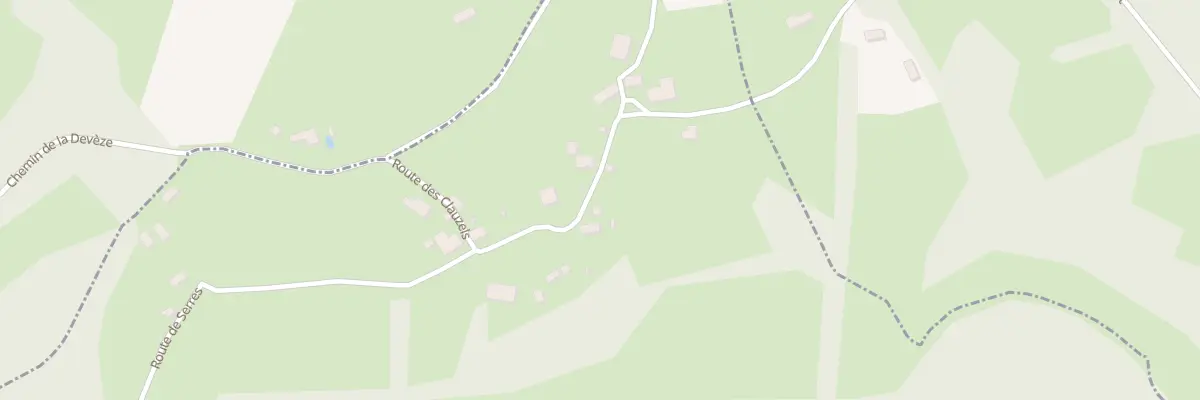 Plan du 2050 Rte de Serres à Soulomès