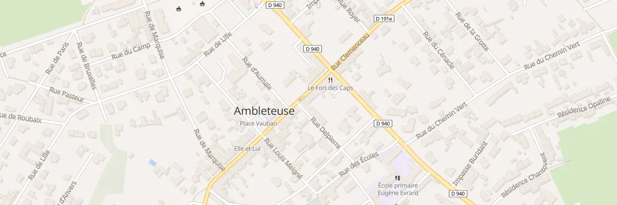 Plan du 7B Rue du Mal Foch à Ambleteuse