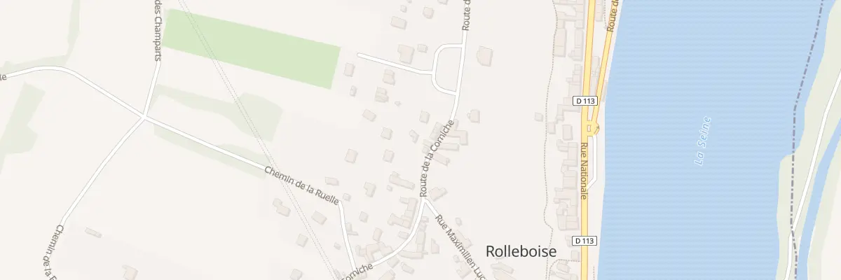 Plan du 46 Rte de la Corniche à Rolleboise