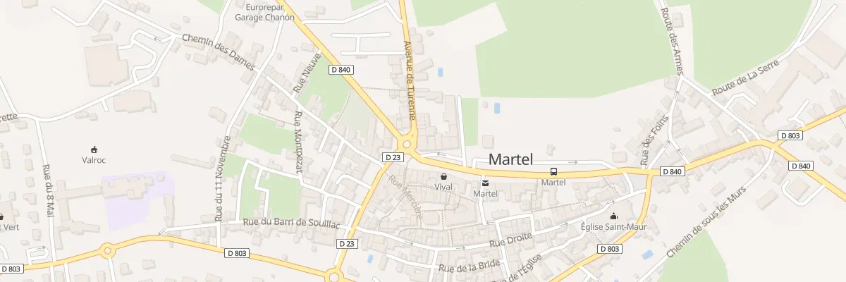 Plan du 5113 Pl Gambetta à Martel