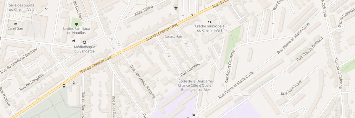 Plan du 19 Rue Laennec à Boulogne-sur-Mer