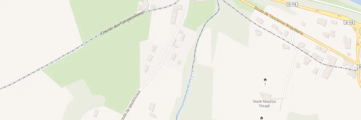 Plan du 5840 Rte de Montricoux à Vaïssac