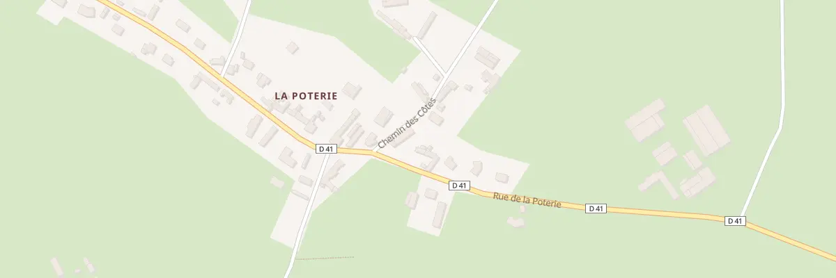 Plan du 5041 Hameau de la Poterie à Saumont-la-Poterie