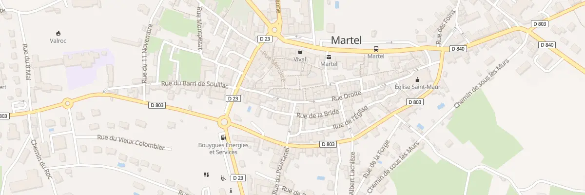 Plan du 5157 Pl des Consuls à Martel