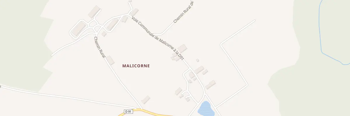 Plan du 5090 Malicorne à Gargilesse-Dampierre