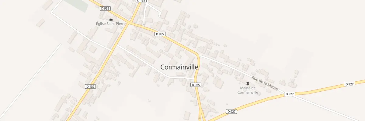 Plan du 17 Rue Nationale à Cormainville