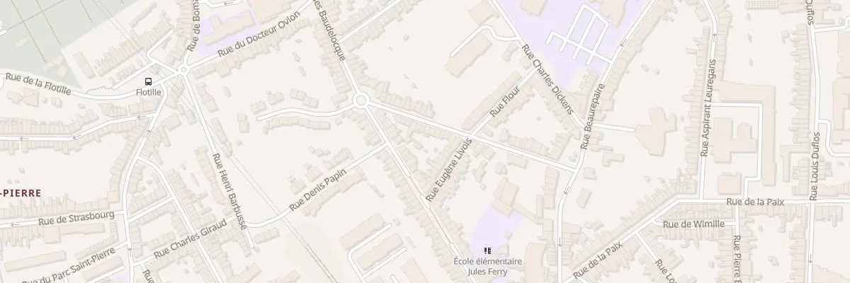 Plan du 37 Rue Bertulphe Gosselin à Boulogne-sur-Mer