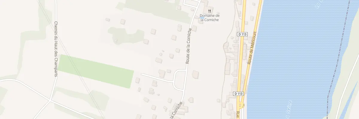 Plan du 4 Rte de la Corniche à Rolleboise