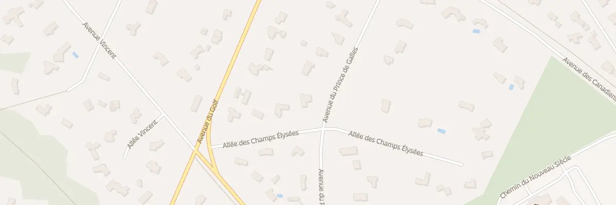 Plan du 230 Av du Prince de Galle au Touquet-Paris-Plage