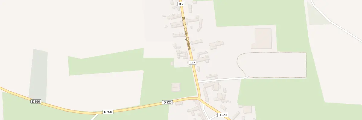 Plan du 1 Rue Sainte Apolline à Saint-Léger-aux-Bois