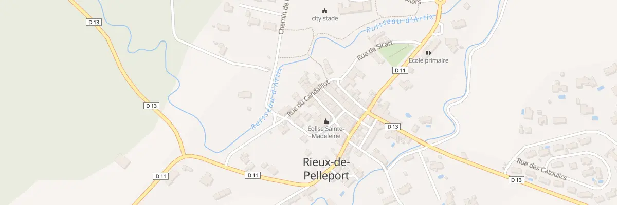Plan du 5 Rue du Candaillot à Rieux-de-Pelleport