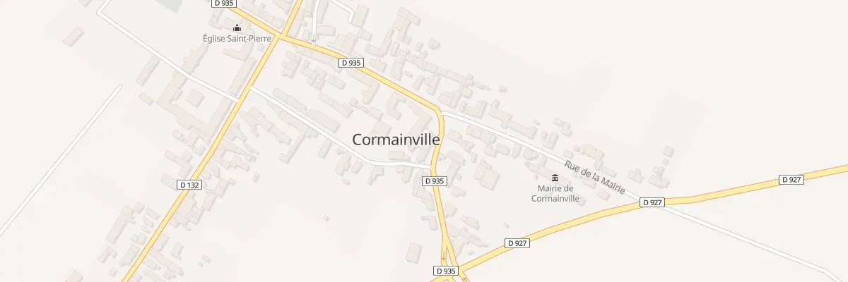 Plan du 19 Rue Nationale à Cormainville