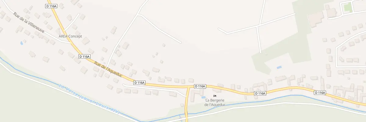 Plan du 52B Rue de l’Aqueduc à Houx