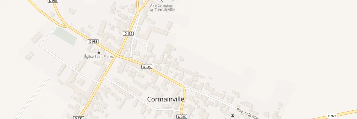 Plan du 22 Rue Nationale à Cormainville