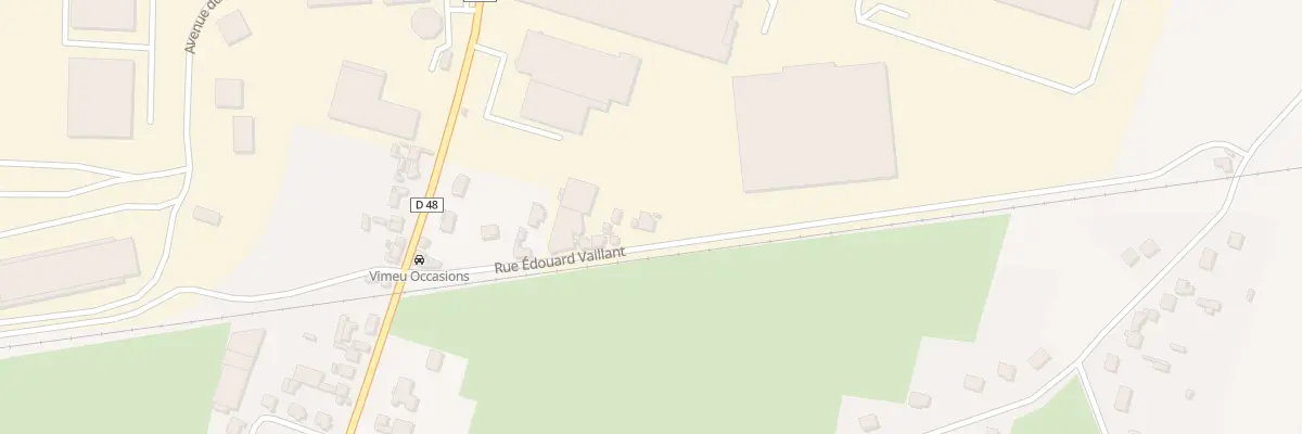 Plan du 11 Rue Edouard Vaillant à Feuquières-en-Vimeu