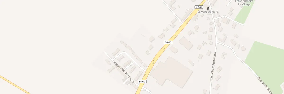 Plan du 135 Rue Principale à Audinghen