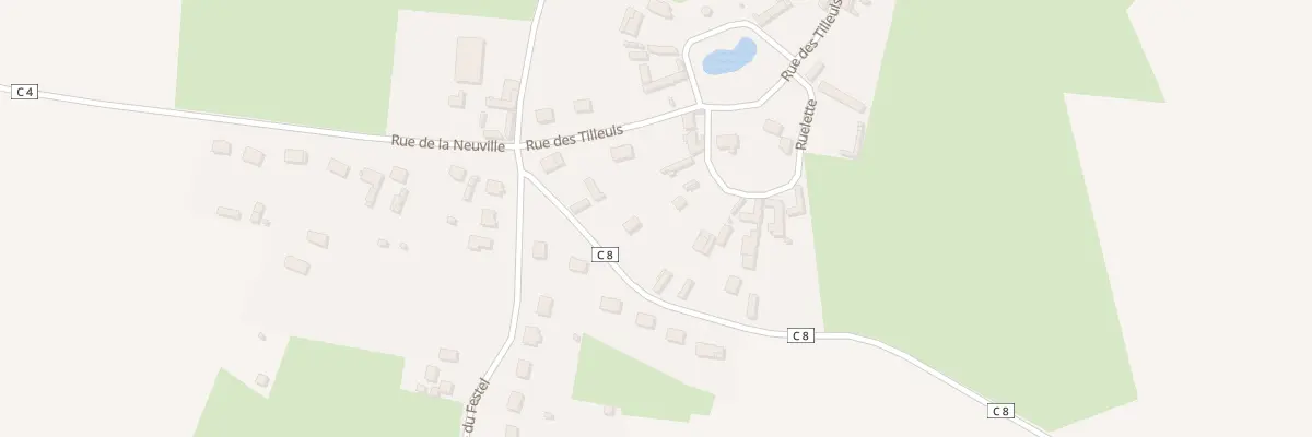 Plan du 6 Rult La Ruellette à Tilloy-Floriville