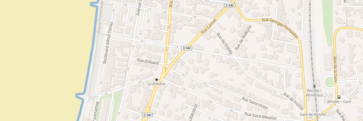 Plan du 137 Rue Carnot à Wimereux