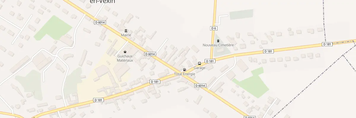 Plan du 2 Rue des Tilleuls aux Thilliers-en-Vexin