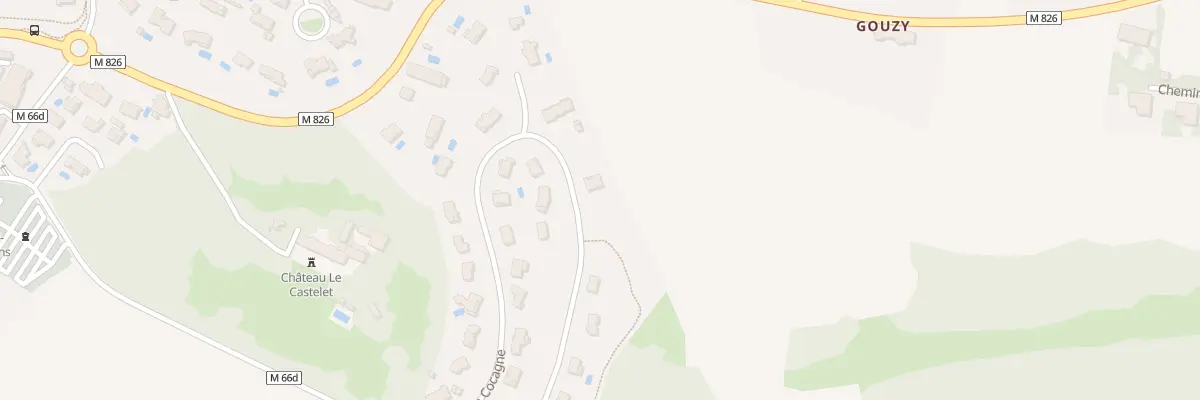 Plan du 24 Rue de la Cocagne à Drémil-Lafage