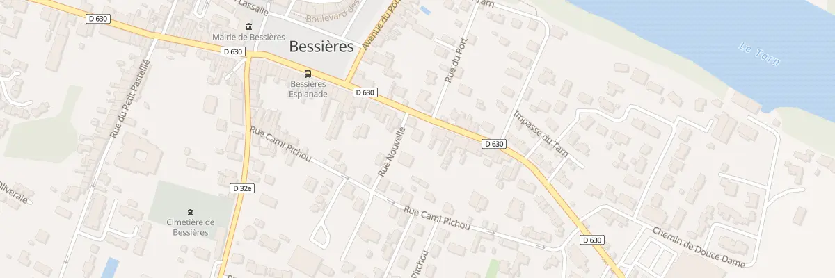 Plan du 98 Rue du Faubourg des Arts à Montgaillard-Lauragais