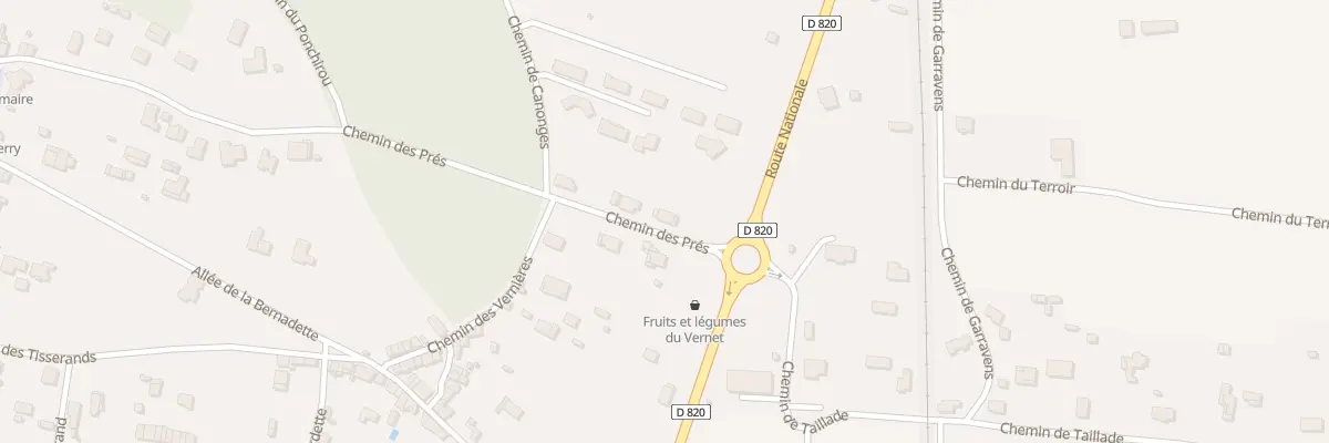 Plan du 23 Che des Pres au Vernet