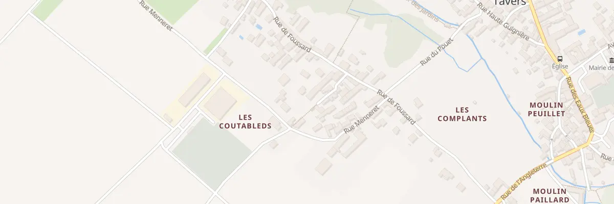 Plan du 27 Rue de Foussard à Tavers