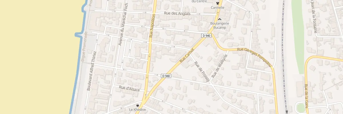 Plan du 114 Rue Carnot à Wimereux