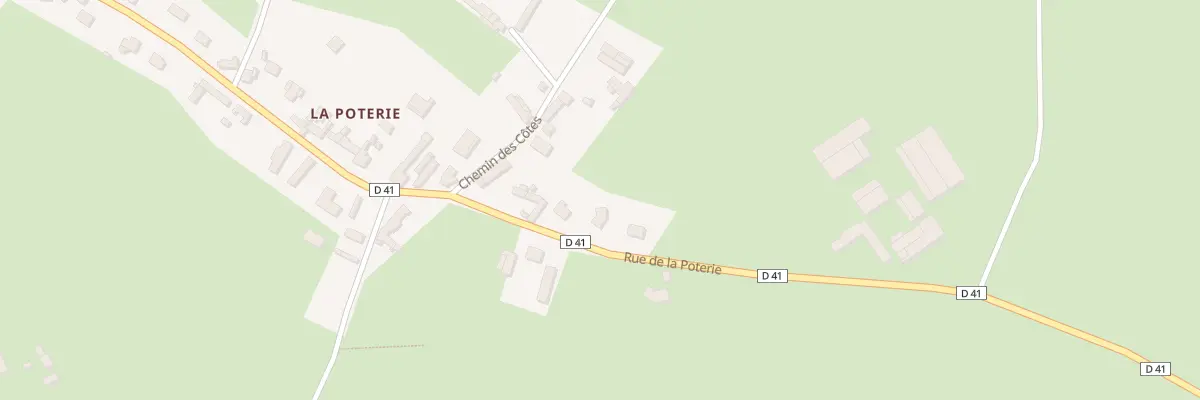 Plan du 66 Rue de la Poterie à Saumont-la-Poterie