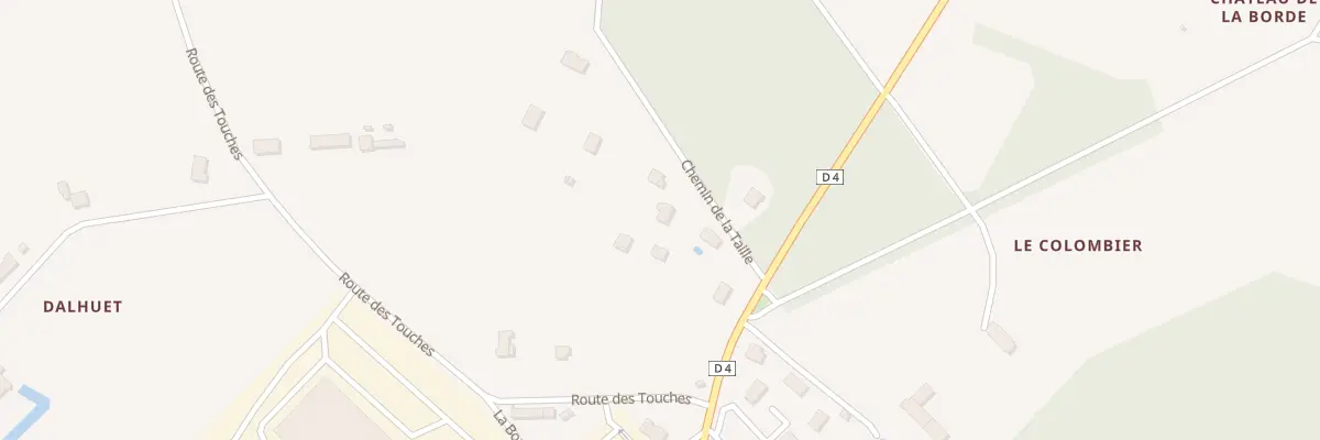 Plan du 5385 Piece de la Borde à Val-Fouzon