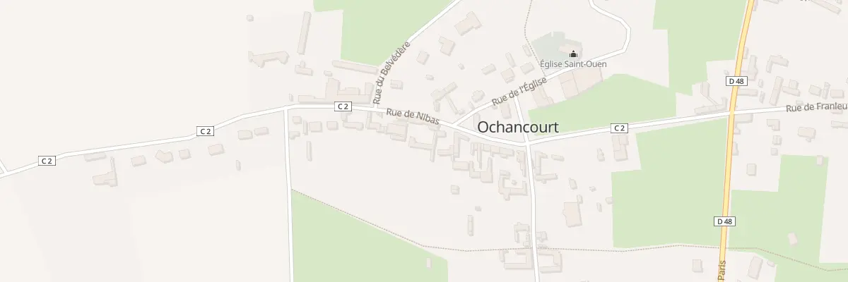Plan du 33 Rue de Nibas à Ochancourt