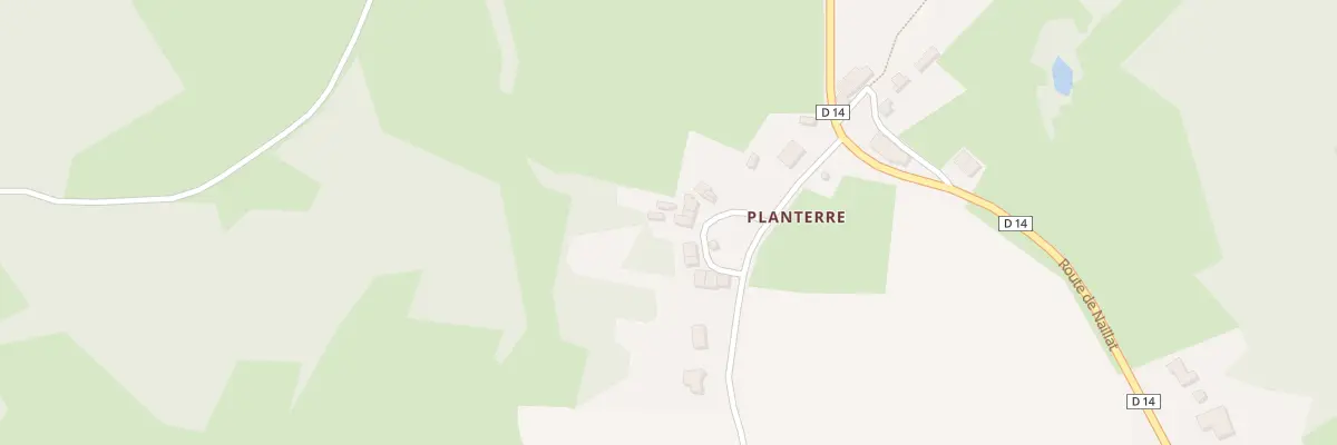 Plan du 10 Planterre à Colondannes