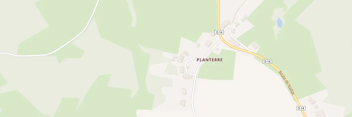 Plan du 9 Planterre à Colondannes