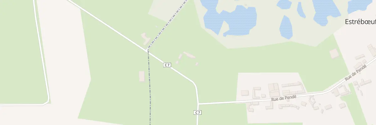 Plan du 604 Rue de Pendé à Estrébœuf