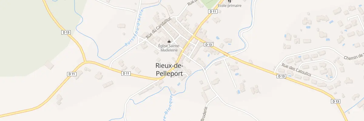 Plan du 9 Rte de Loubens à Rieux-de-Pelleport