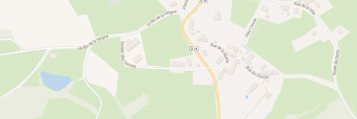 Plan du 2 Sen des Termes à Colondannes
