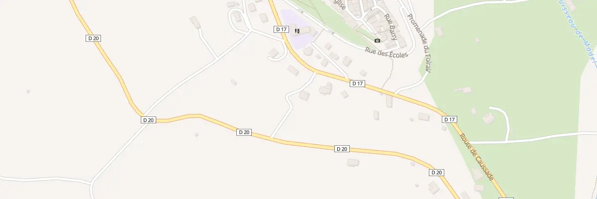 Plan du 5499 Pres du Barry à Puylaroque