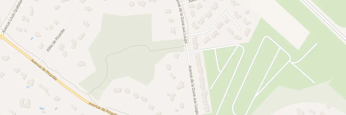 Plan du 9046 Av de la Dune aux Loups au Touquet-Paris-Plage