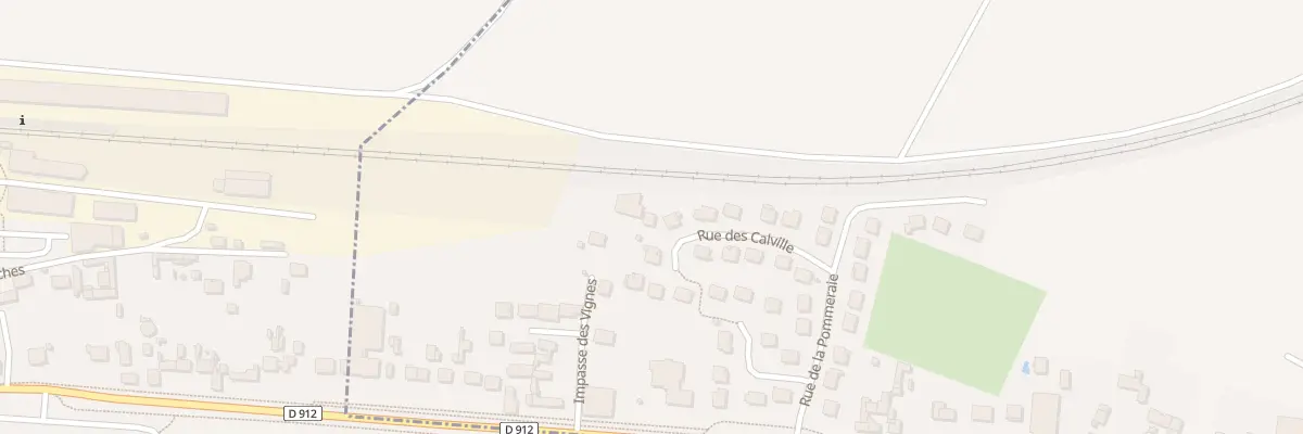 Plan du 12 Rue des Calville à Maulette