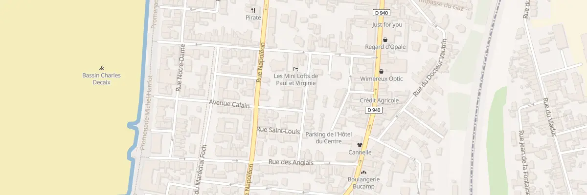 Plan du 4B Rue des Mauriciens à Wimereux