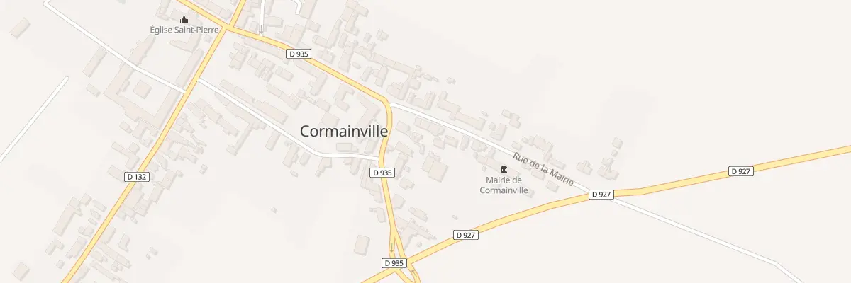 Plan du 5 Rue de la Mairie à Cormainville