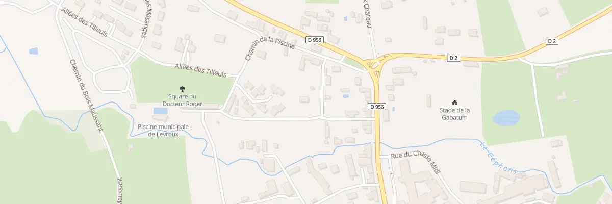 Plan du 3B Che de la Piscine à Levroux
