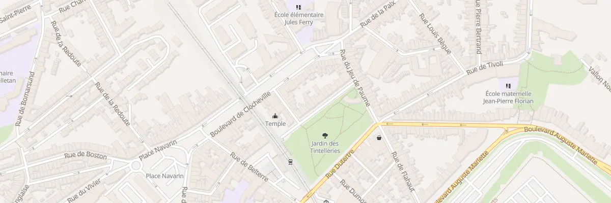 Plan du 25 Rue Basse des Tintelleries à Boulogne-sur-Mer