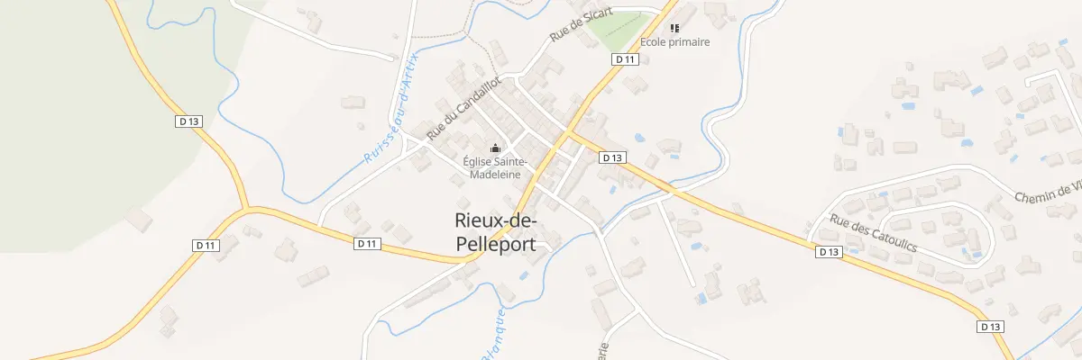 Plan du 3 Rte de Loubens à Rieux-de-Pelleport