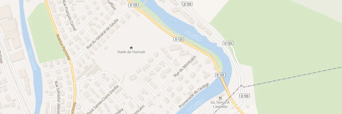 Plan du 4 Rue du Prat d’Albis à Tarascon-sur-Ariège